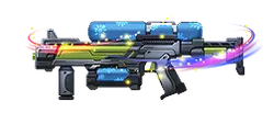Futuristic Rifle - technology - machinery - Transparent Background PNG