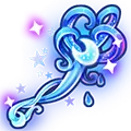 Water Element Sprite - glowing - Transparent Layer PNG