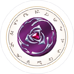 Mystic Gem Badge - magic - mystical - High Resolution PNG