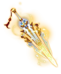 Golden Magic Sword - gold - High Resolution PNG