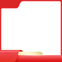 Red Folder - red - High Resolution PNG