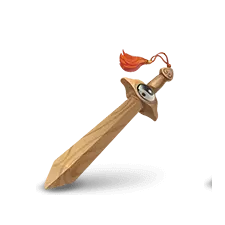 Wooden Sword - toy - No Background PNG