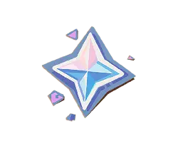 Crystal Star - blue - High Resolution PNG