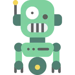 Green Robot - future - No Watermark PNG
