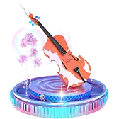 Colorful Violin - music - Free Download PNG