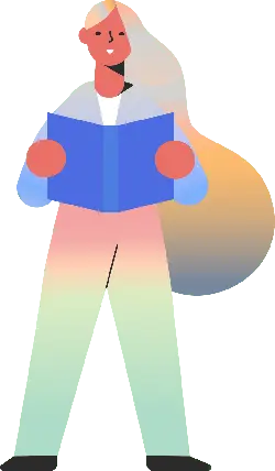 Female Reader - learning - Free Download PNG