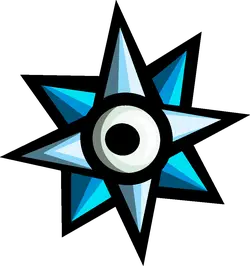 Ice Crystal Eye - mysterious - No Background PNG