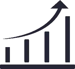 Bar Chart - data - No Background PNG