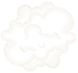Clouds - black - line - Transparent Background PNG