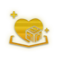 Heart Box - yellow - Lossless PNG