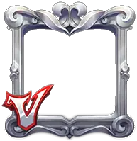 Silver Frame - vintage - Lossless PNG