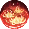 Lotus Fire - lotus - No Background PNG