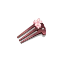 Pink Hair Clip - hair accessory - Free PNG