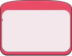Pink Border Blank Rectangle - border - Transparent Layer PNG