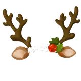 Reindeer Antlers - holiday - Free Download PNG