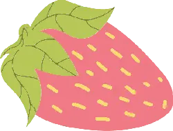red - Strawberry - Designer Recommended PNG
