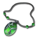 Green Gemstone Necklace - gemstone - No Watermark PNG
