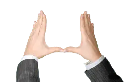 Hands forming a frame - hands - High Resolution PNG