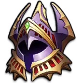 Purple Gold Mask - game prop - Transparent Layer PNG