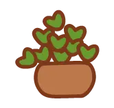 Heart-shaped Plant Pot - decoration - PNG Images