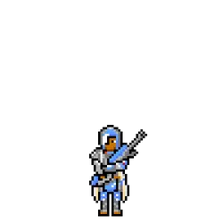 Pixel Knight - pixel art - PNG