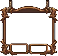 Bronze Frame - decorative item - High Resolution PNG
