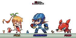 Roll - pixel art - No Background PNG