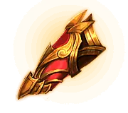 Golden Arm Guard - guardian - No Background PNG