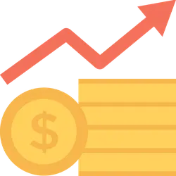 Coin Growth Chart - Free Download PNG