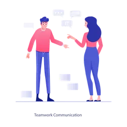Teamwork Communication - interaction - No Background PNG