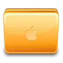 Orange Apple Logo - logo - No Background PNG