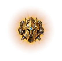 Golden Armor Helmet - gold - PNG