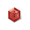Red Hexagon Logo - modern - No Background PNG