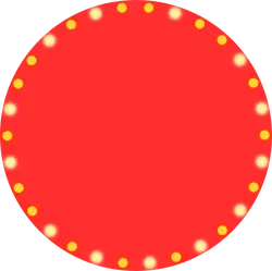 Red Circle - lights - PNG Images