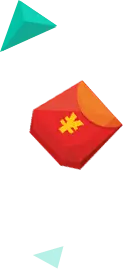 Red Envelope - blessing - Transparent Background PNG