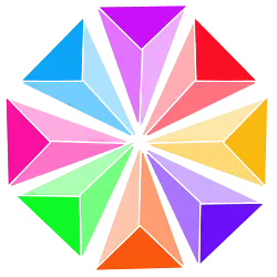 Colorful Geometric Pattern - symmetry - Free PNG