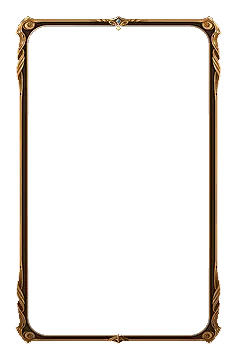 Gold Frame - frame - vintage - High Resolution PNG