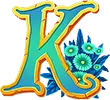 Letter K - letter - decorative - PNG
