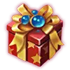 Gift Box - stars - Highly Rated PNG