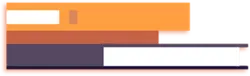 Colorful Rectangle Combination - geometric shapes - Transparent Layer PNG