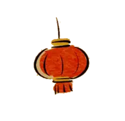 Lantern - red - Trending PNG