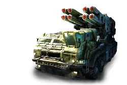 Self-propelled rocket artillery - military - PNG