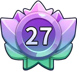 Number 27 Badge - purple - Lossless PNG