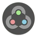 Three Color Circle Logo - design - Free Download PNG
