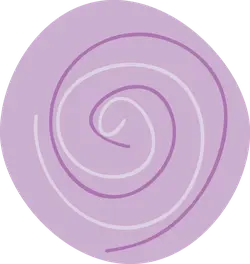 Spiral Pattern - purple - High Resolution PNG