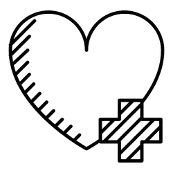 Heart with Plus Sign - symbol - Free Download PNG