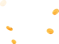 Coins - orange - Free PNG