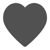 Gray Heart - heart shape - Free Download PNG