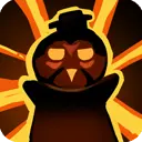 Pumpkin Head Ghost - hat - No Background PNG