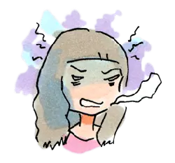 Angry Little Girl - High Download Count PNG